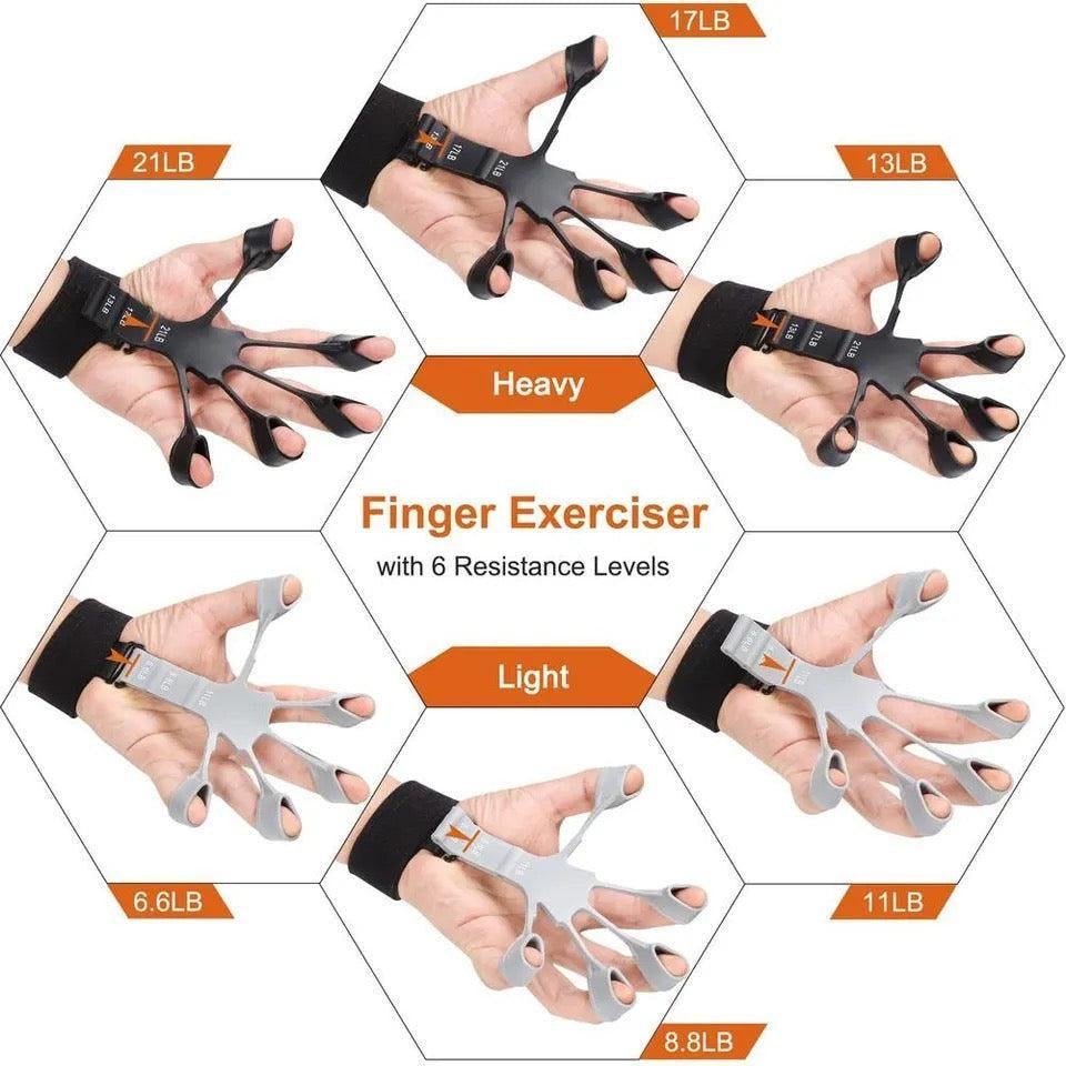 Hand Gripper – Finger Strengthener for Workout, Rehab & Stress Relief”