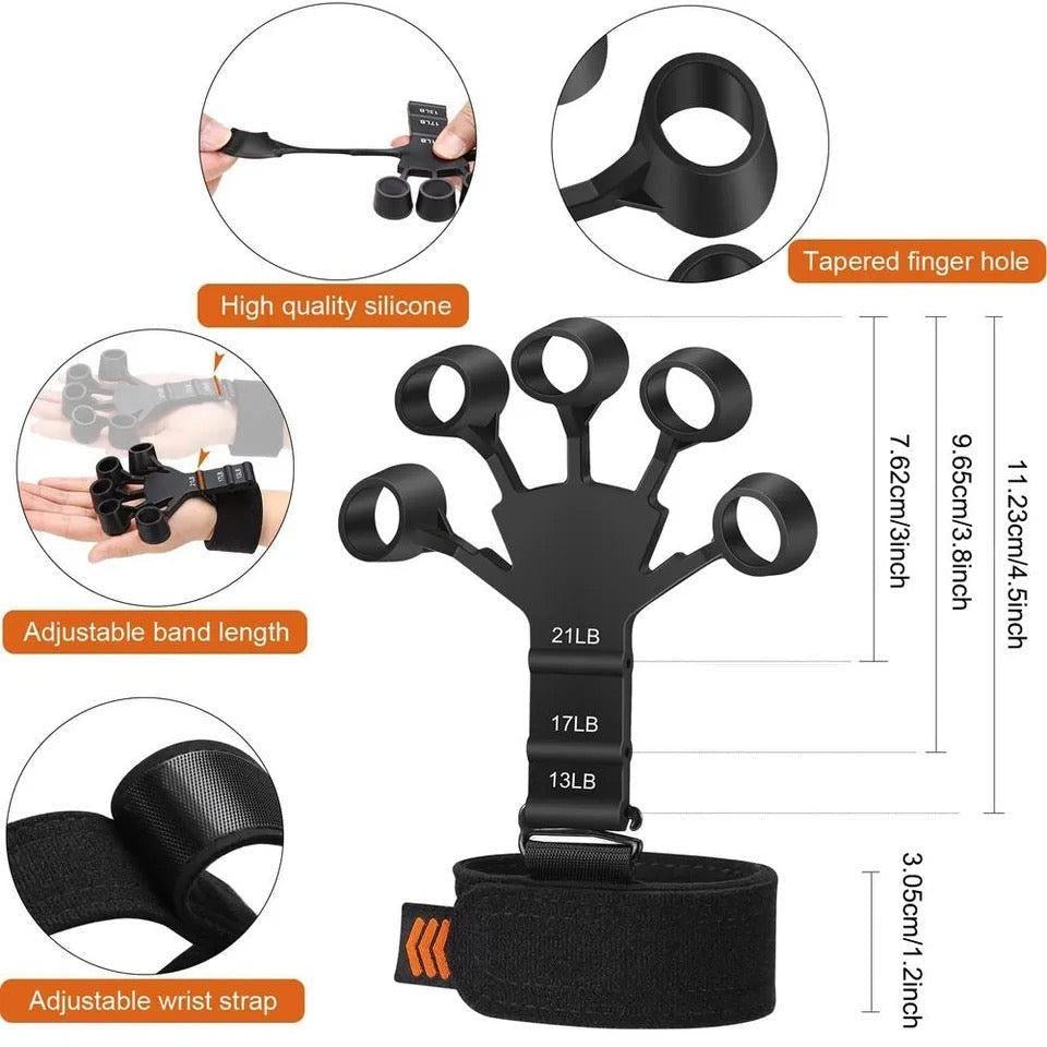 Hand Gripper – Finger Strengthener for Workout, Rehab & Stress Relief”