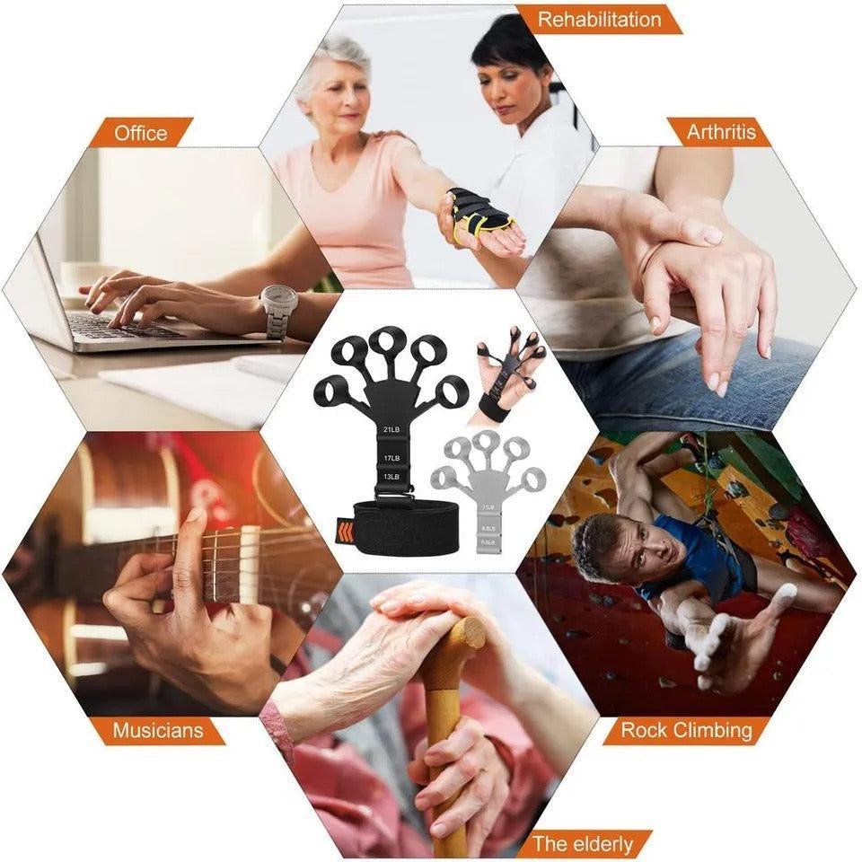 Hand Gripper – Finger Strengthener for Workout, Rehab & Stress Relief”