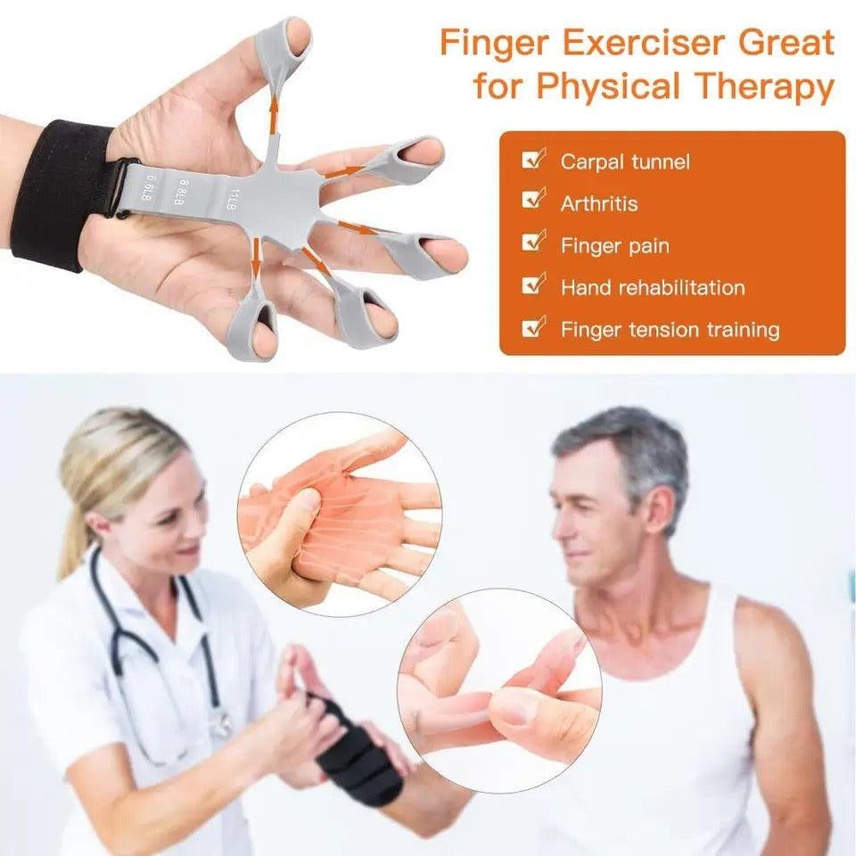 Hand Gripper – Finger Strengthener for Workout, Rehab & Stress Relief”